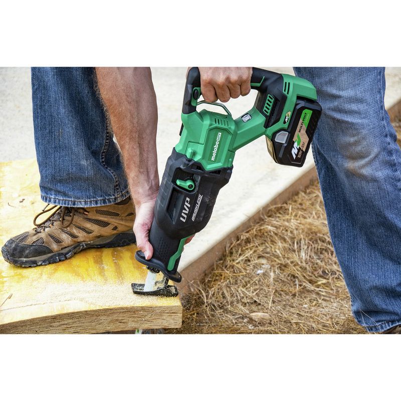 Metabo HPT CR36DAQ4M MultiVolt 36V Brushless 1-1/4 in. Cordless Reciprocating Saw with Orbital Action (Tool Only)