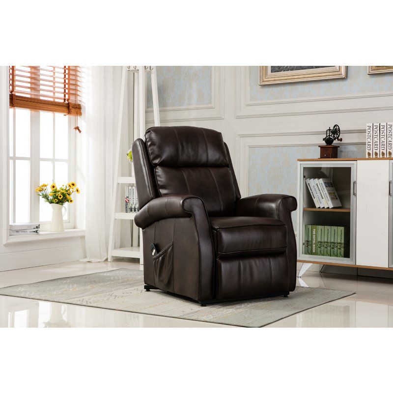 Lehman Brown Traditional Lift Chair - Comfort Pointe