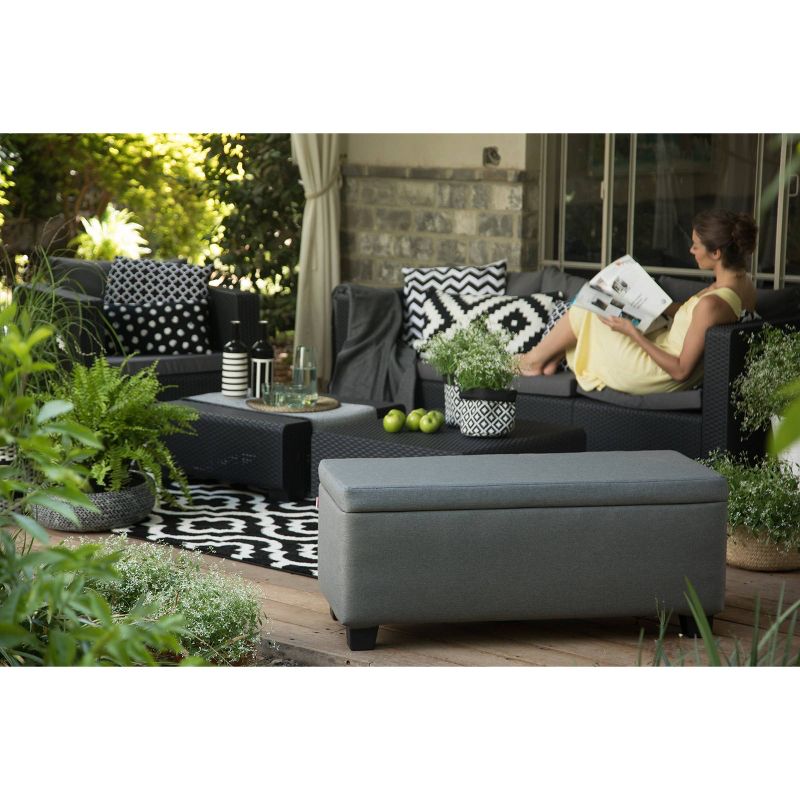 Homz Heavy Duty Modular Clear Plastic Stackable Storage Tote Containers with Latching and Locking Lids, 31 Quart Capacity, 4 Pack