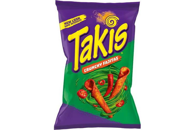 Barcel Takis Crunchy Fajita Taco Flavored Corn Snacks - 9.9oz