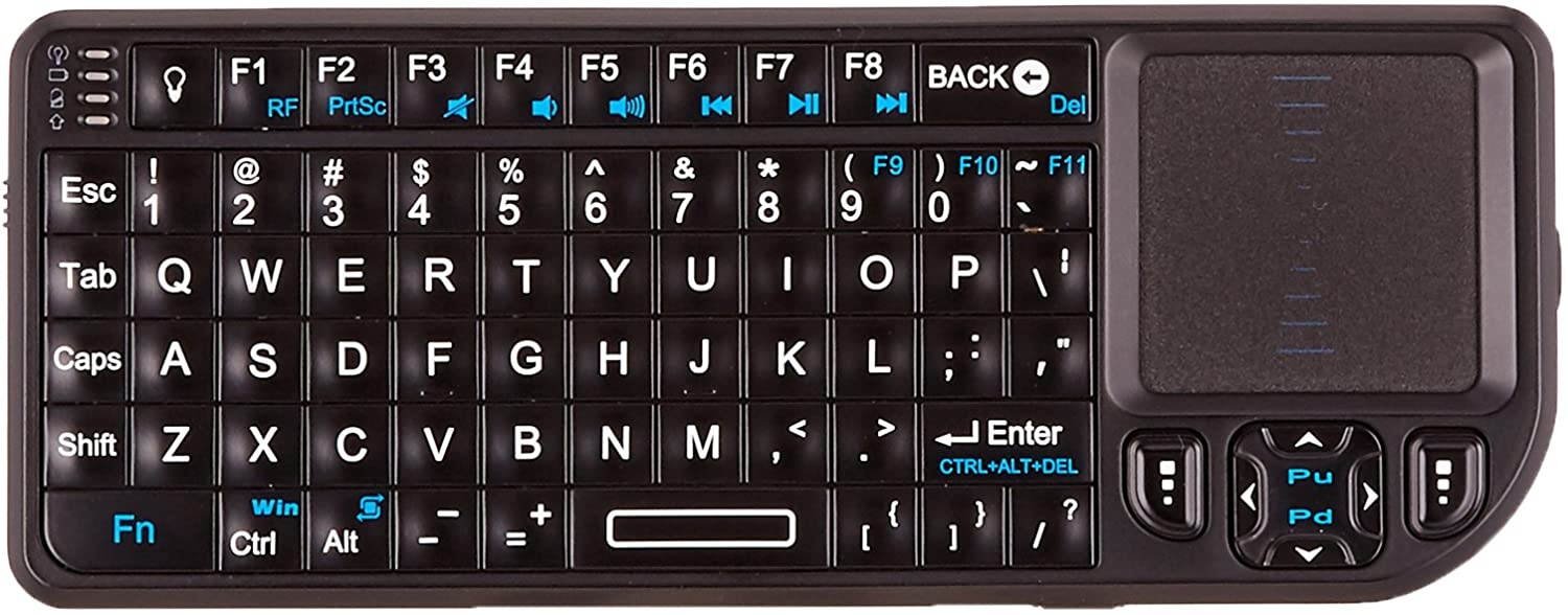 VisionTek CandyBoard Universal Wireless BlueTooth Mini QWERTY Keyboard (Windows, Mac, Chrome, Android, iOS) - 900335