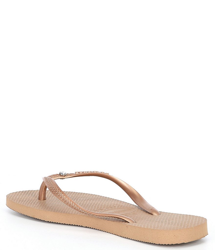 Havaianas Women's Slim Crystal SW II Flip Flops