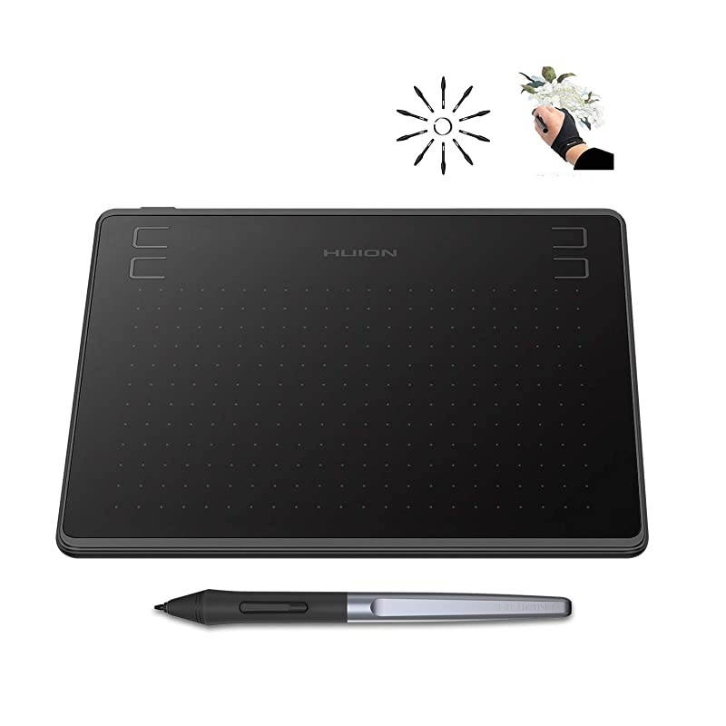 HS64 2019 Graphics Drawing Tablet 63x 4 BatteryFree Stylus Android Devices Supported with 8192 Pen Pressure