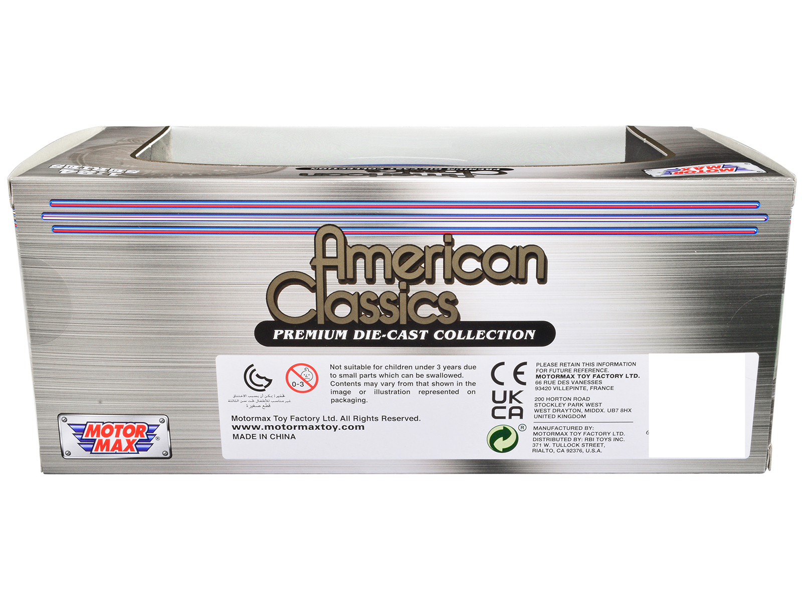 1954 Lincoln Capri "Christmas Hot Rod 2024 Edition by Tim Sadchikov" #24 Blue Metallic with Christmas Graphics and Lincoln Capri Tree Ornament Limited Edition to 9999 pieces Worldwide 1/64 Diecast Model Car by Mini GT