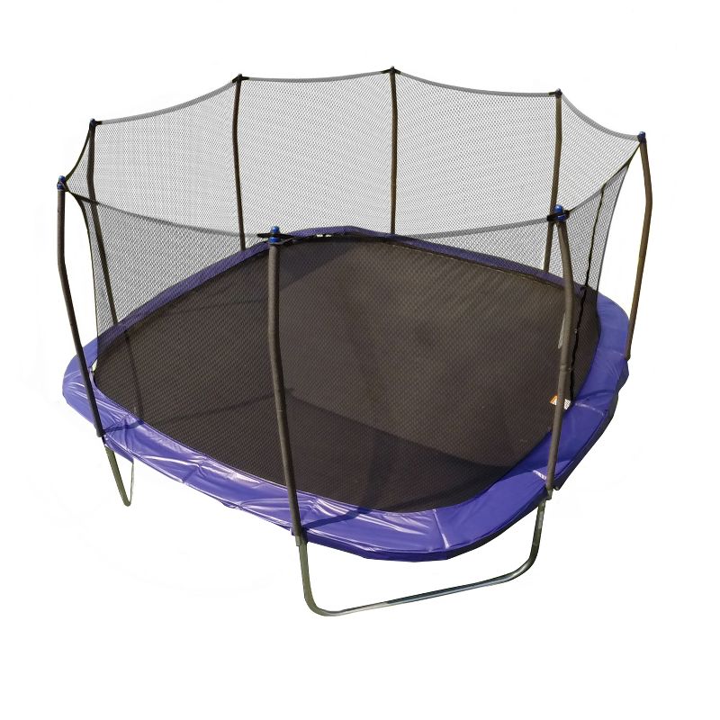 Skywalker Trampolines 13' Square Trampoline with Enclosure - Blue