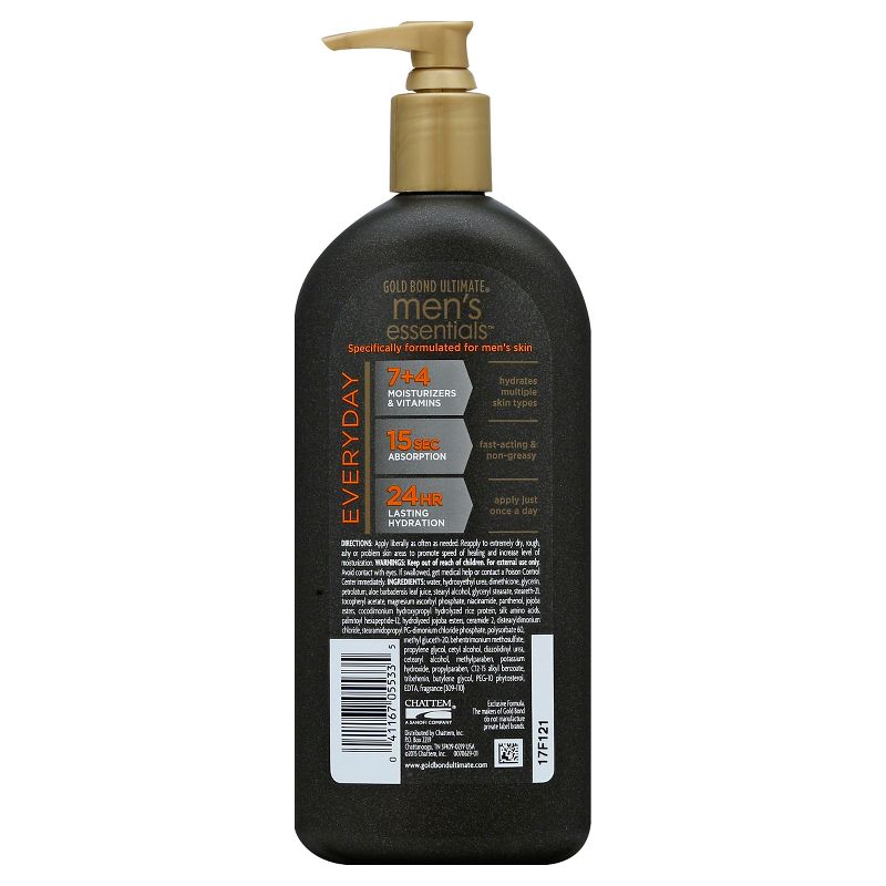 Gold Bond Men's Essentials Hand Face and Body Lotions - 14.5 fl oz