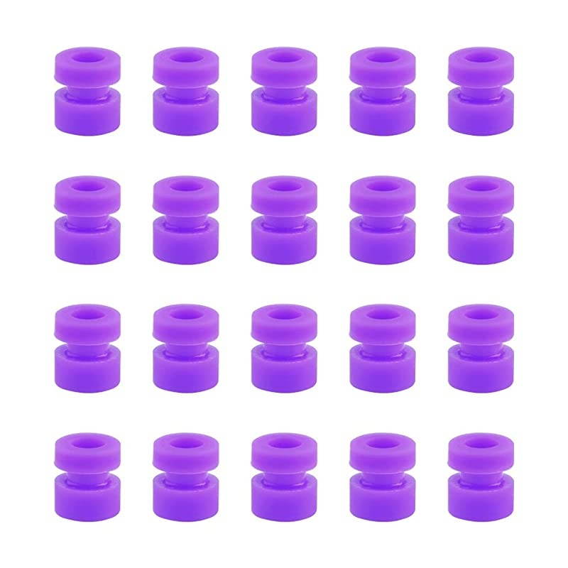 RC Rubber Balls for RC F4 F7 Flight Controller M3 Shock Absorption Balls (Purple)