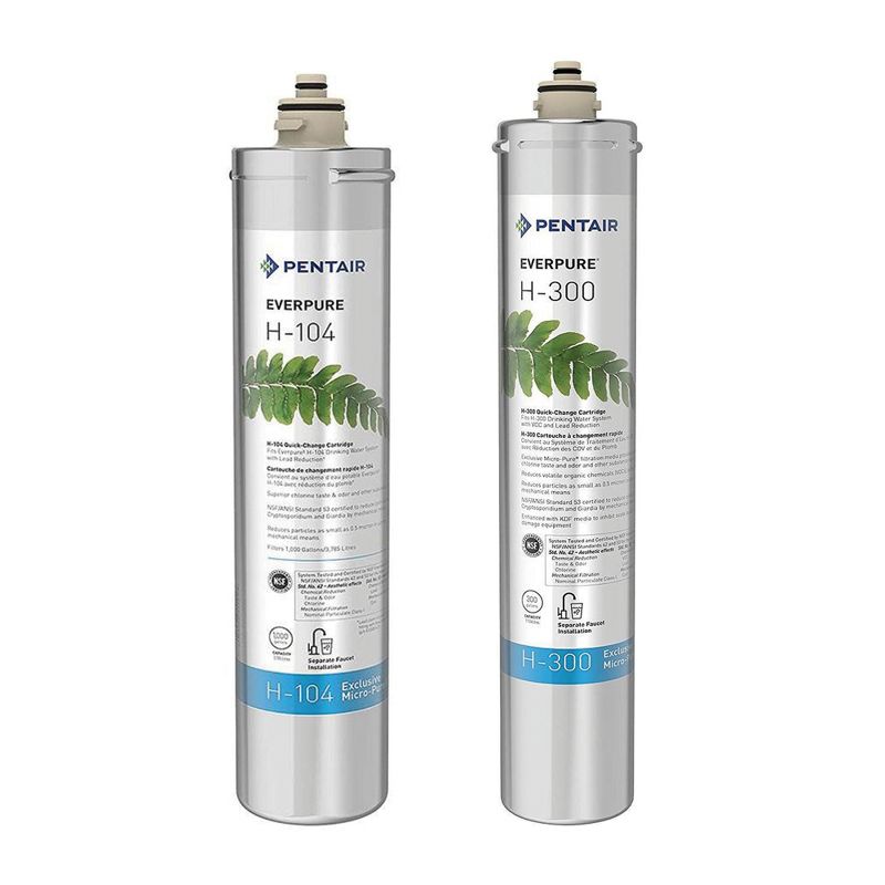 Everpure Under Sink Water Filter Replacement Bundled w/ Under Sink Water Filter