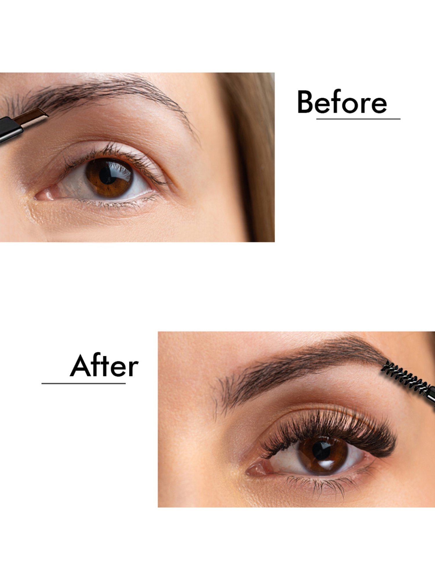 Coloressence 2 in 1 Dual Function Eye Brow Filling Pencil with Spoolie Brown - 0.25 gm