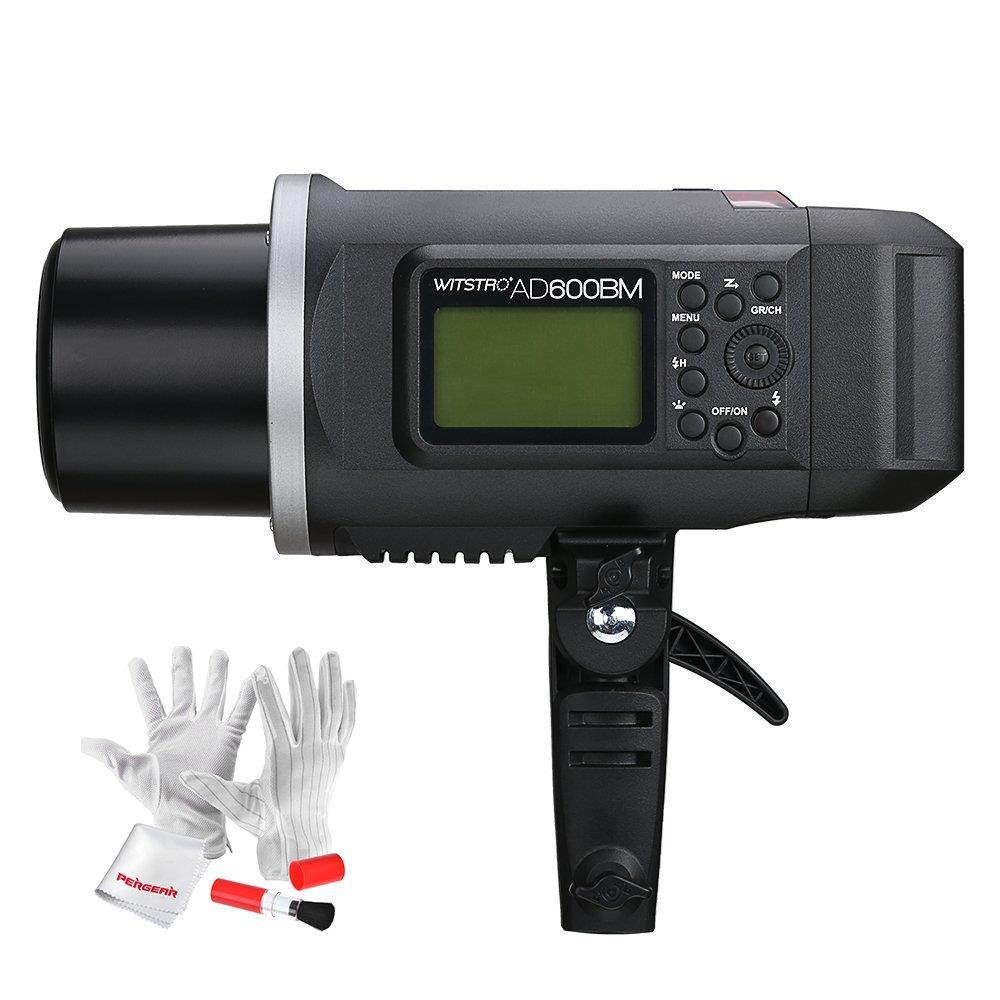 Godox AD600BM Bowens Mount 600Ws GN87 High Speed Sync Outdoor Flash Strobe Light with 2.4G Wireless X System, 8700mAh Battery to Provide 500 Full Power Flashes Recycle in 0.01-2.5 Second