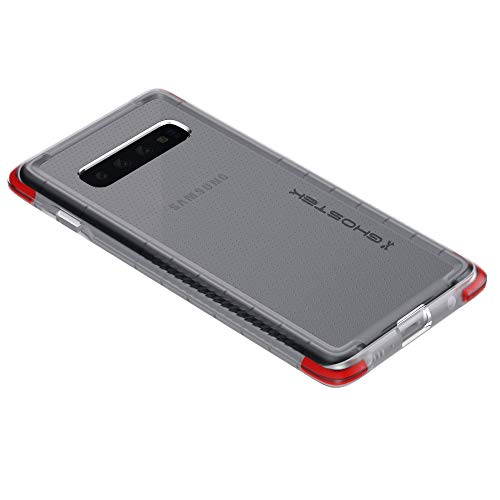 Ghostek Covert Clear Galaxy S10 Case with Super Slim Thin Design and Anti-Slip Grip Tough Shockproof Heavy Duty Protection and Wireless Charging Compatible for 2019 Galaxy S10 (6.1 Inch) - (Clear)