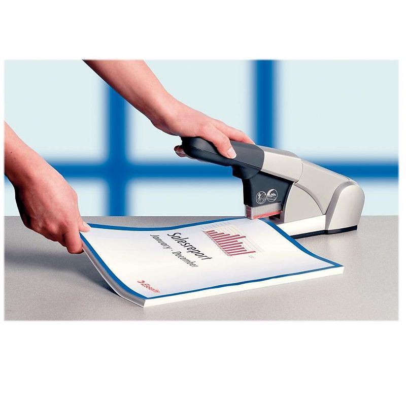 Rapid Heavy-Duty Cartridge Stapler 80-Sheet Capacity Silver 02892