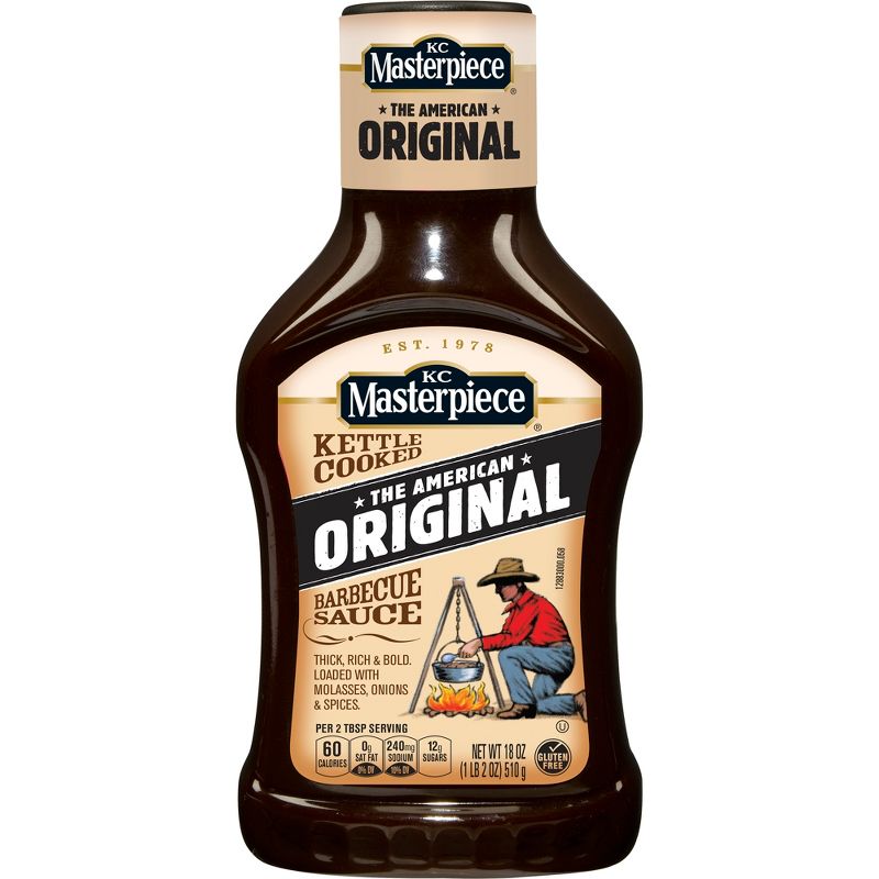 KC Masterpiece Original Barbecue Sauce - 18oz