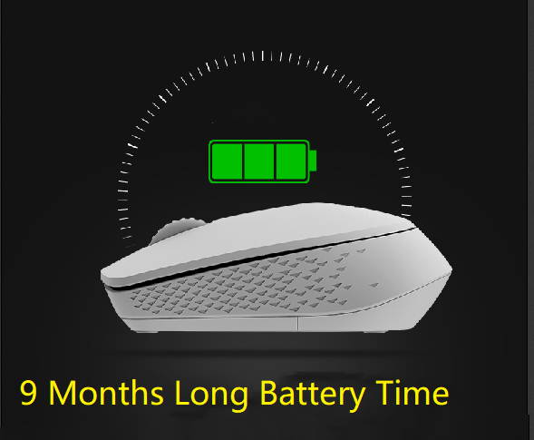 Rapoo T100  Ergonomic Design,  Wireless 3 Modes(Bluetooth4.0and 3.0, 2.4GHz Wireless) Connection 1300DPI Silent Mouse  For Office And Game - Green