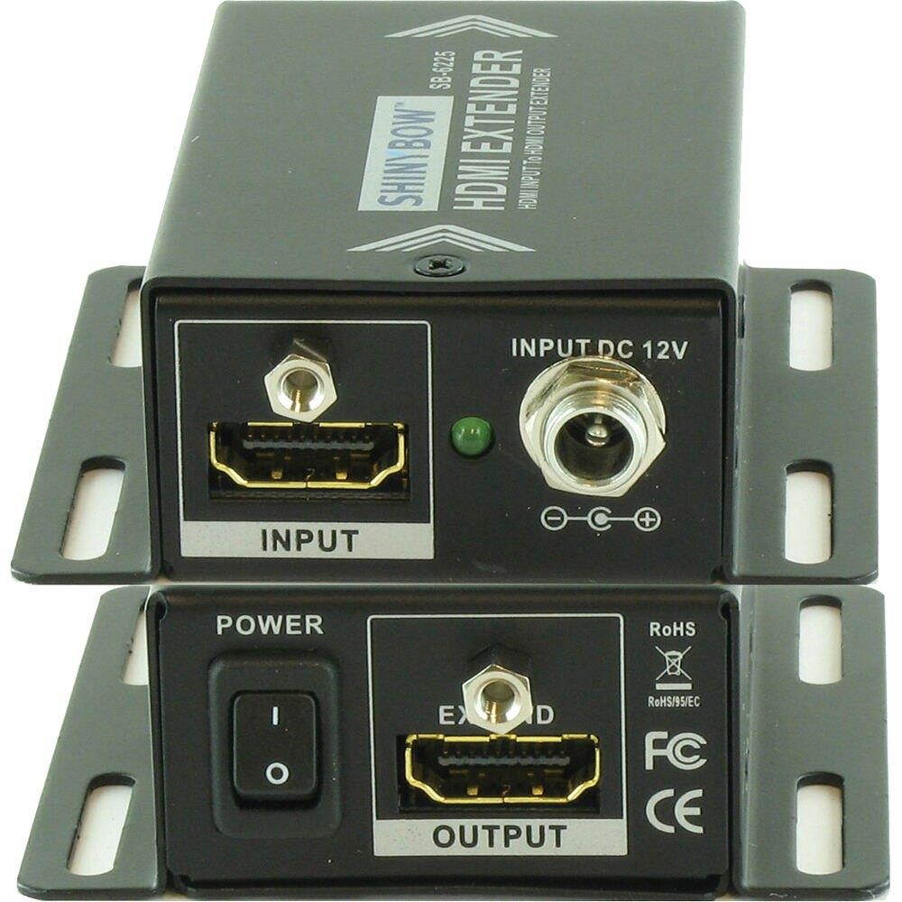 Shinybow SB-6225 HDMI Amplifier Repeater Extender w/3-Yr Warranty