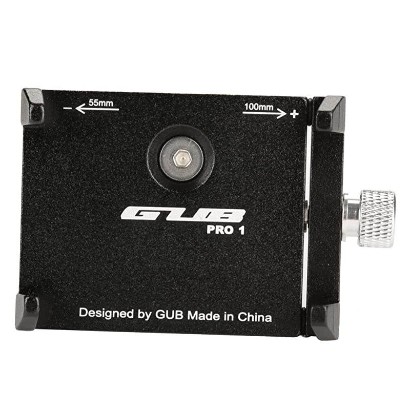 Phone Mount Aluminum Alloy Adjustable Bicycle Phone Holder Clip Handlebar Phone Support BracketBlack