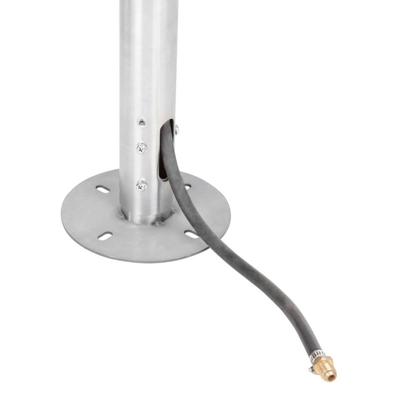 Natural Gas Patio Heater Stainless Steel - Fire Sense