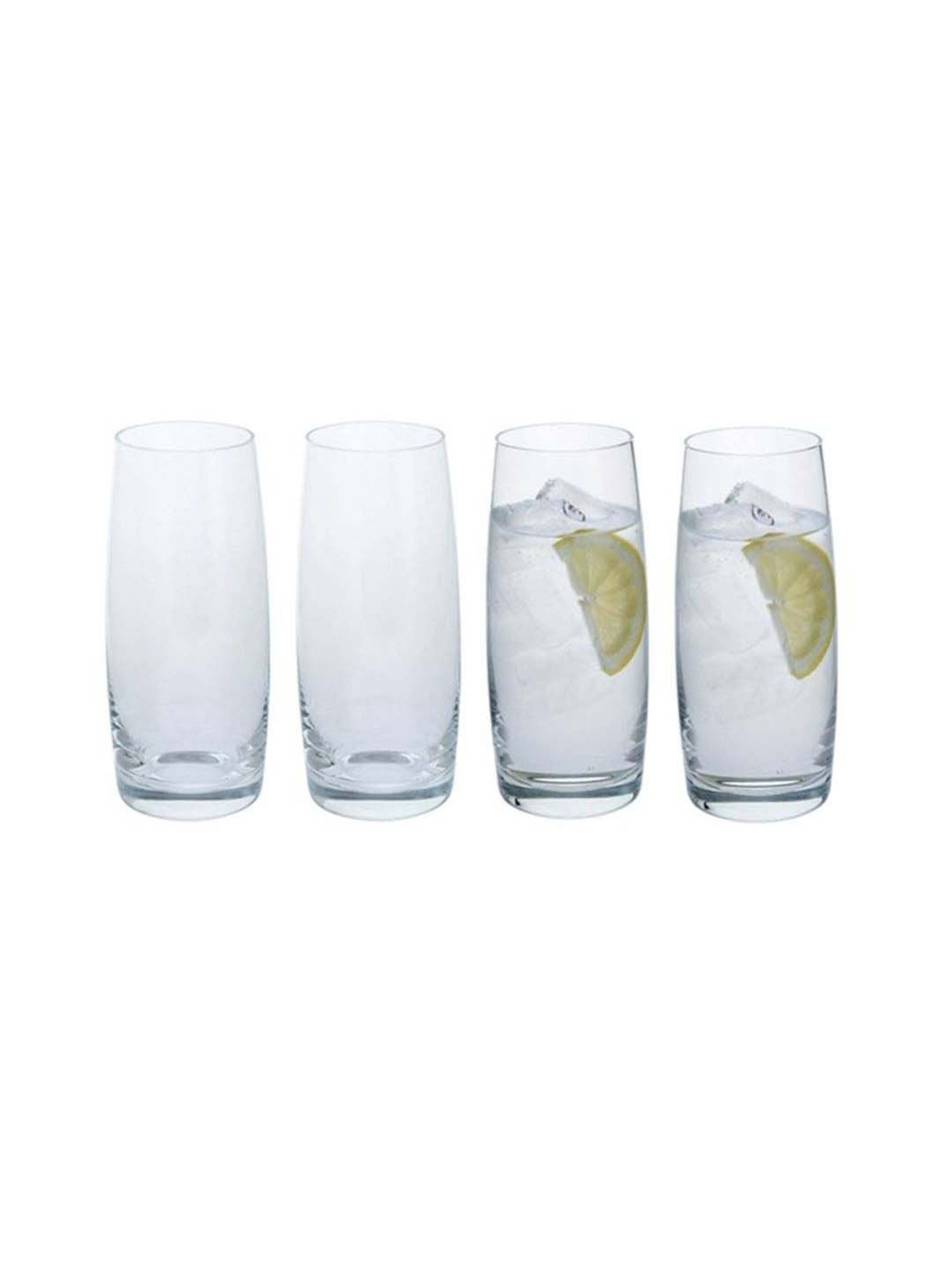 DARTINGTON Crystal Cheers Tumbler Glasses (310 ml) - Set of 4