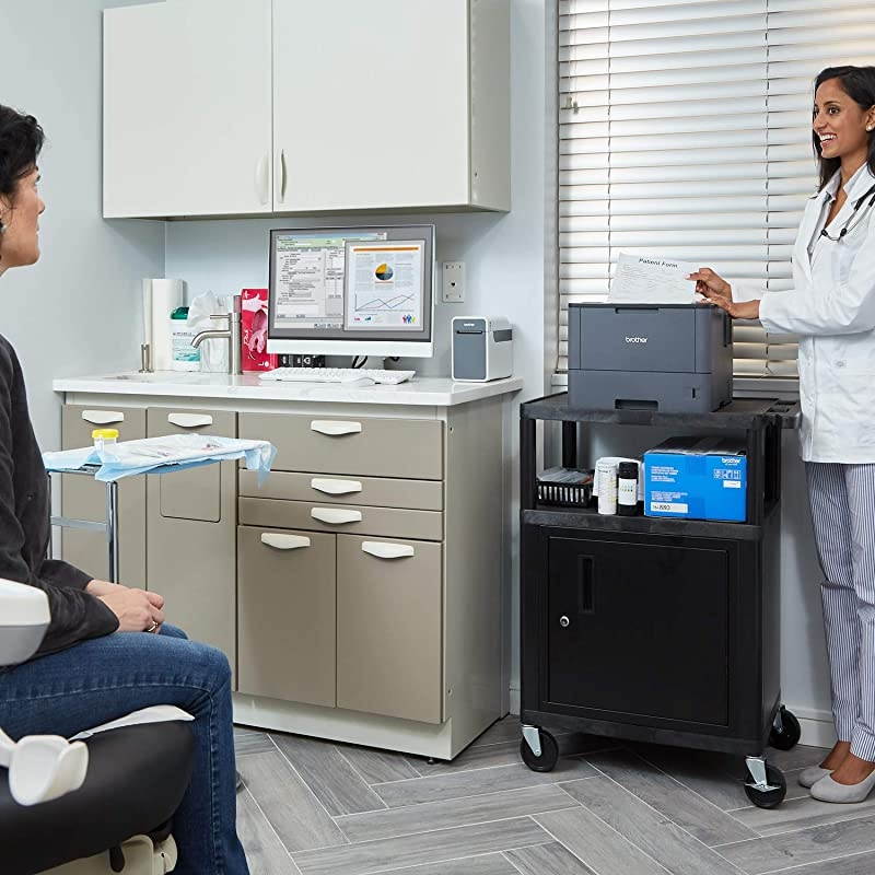 Monochrome Laser Printer, HL-L5200DW, Wireless Networking, Mobile Printing, Duplex Printing,  Dash Replenishment Ready