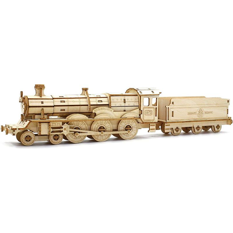 Incredibuilds Harry Potter Hogwarts Express Book & Wood Model Figure Kit
