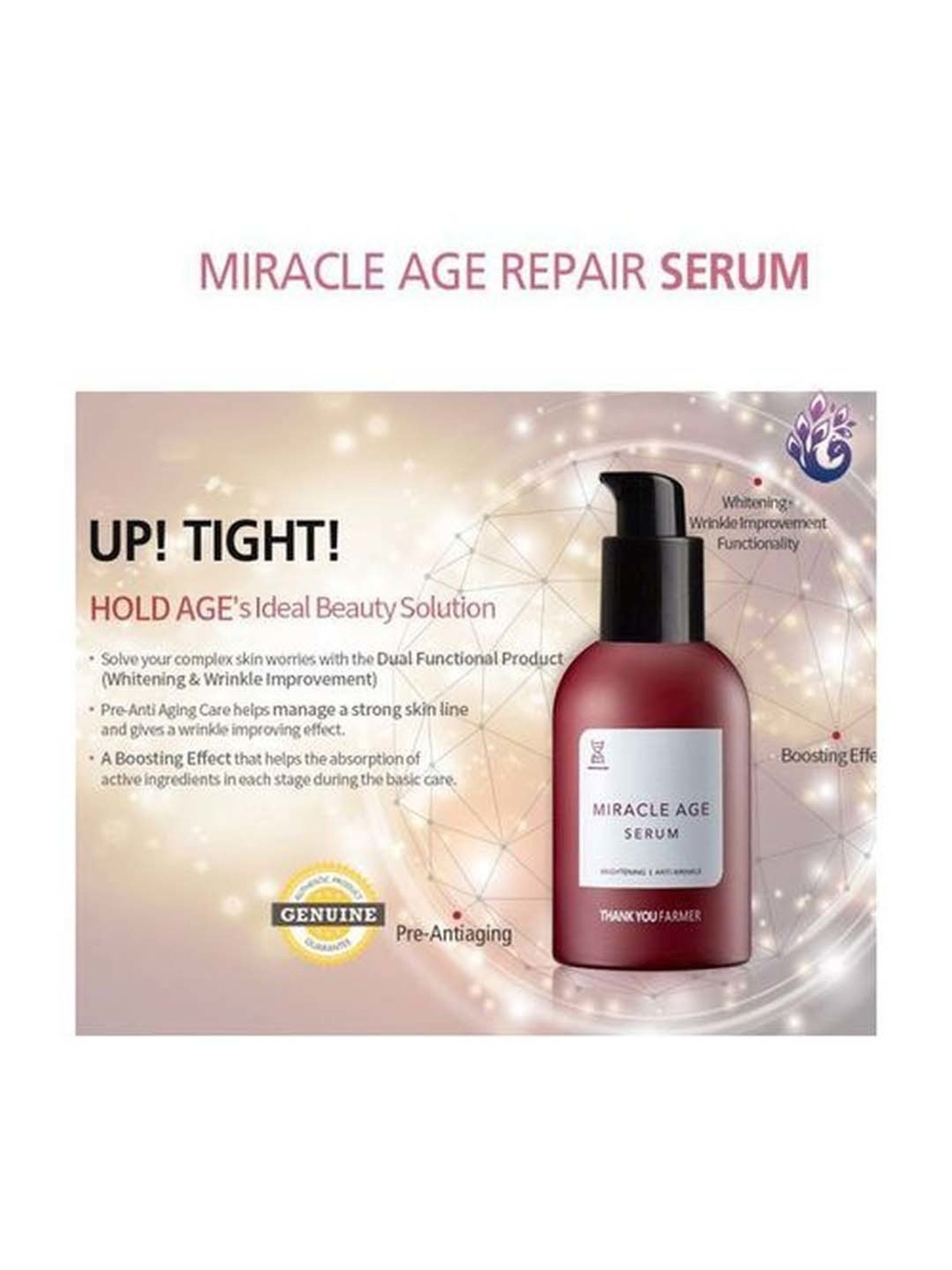 Thank You Farmer Miracle Age Repair Serum - 60 ml