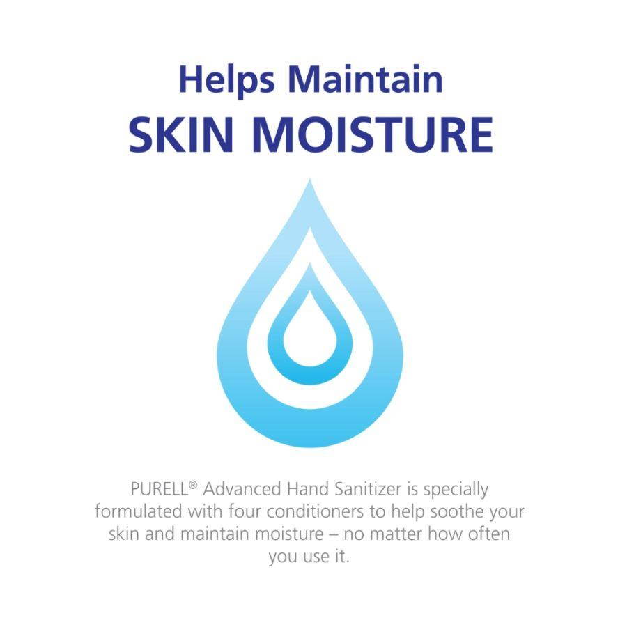 PURELL&reg; Advanced Hand Sanitizer Green Certified Gel Refill, 1200 mL, Pack of 2