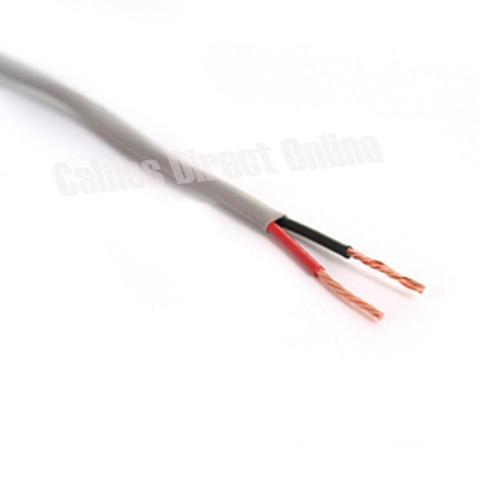 500FT FIRE / SECURITY BURGLAR STATION ALARM WIRE 18/2 STRANDED SECURITY CABLE