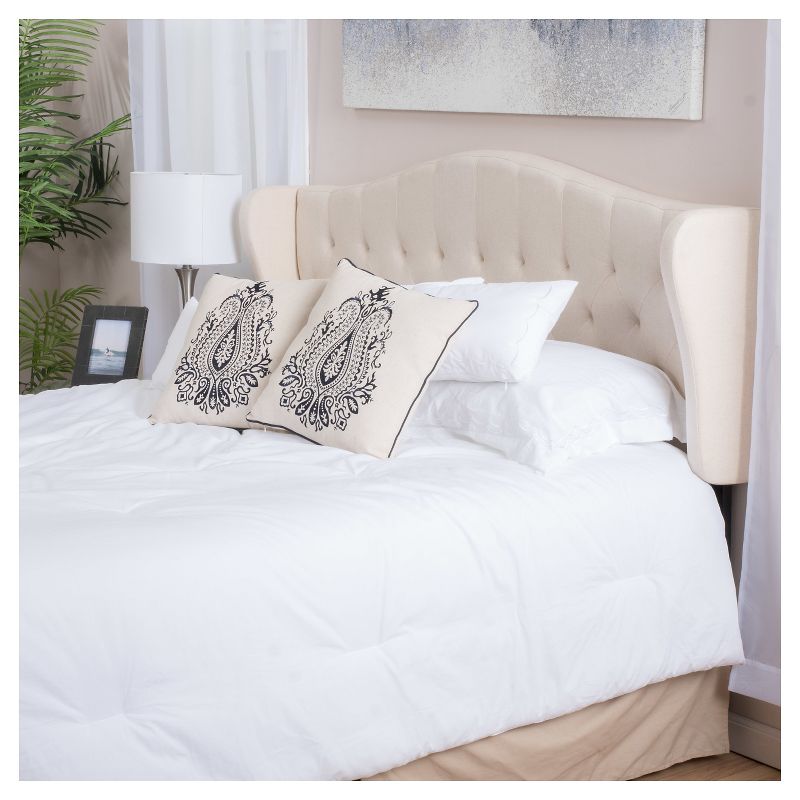 Alford Headboard King/California King Beige - Christopher Knight Home