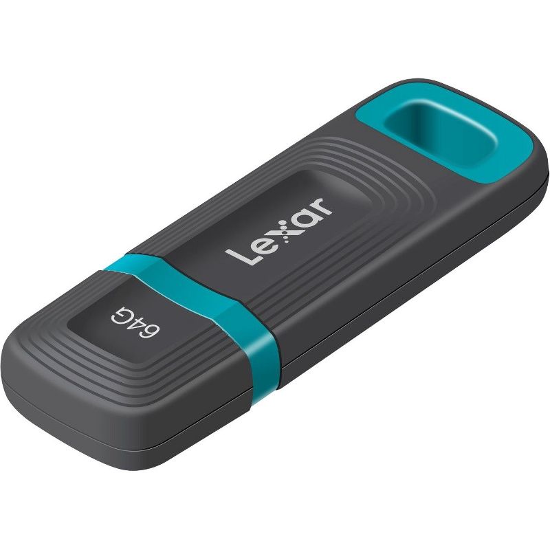 Lexar JumpDrive Tough USB 3.1 Flash Drive - 64 GB - USB 3.1 - 256-bit AES - 3 Year Warranty