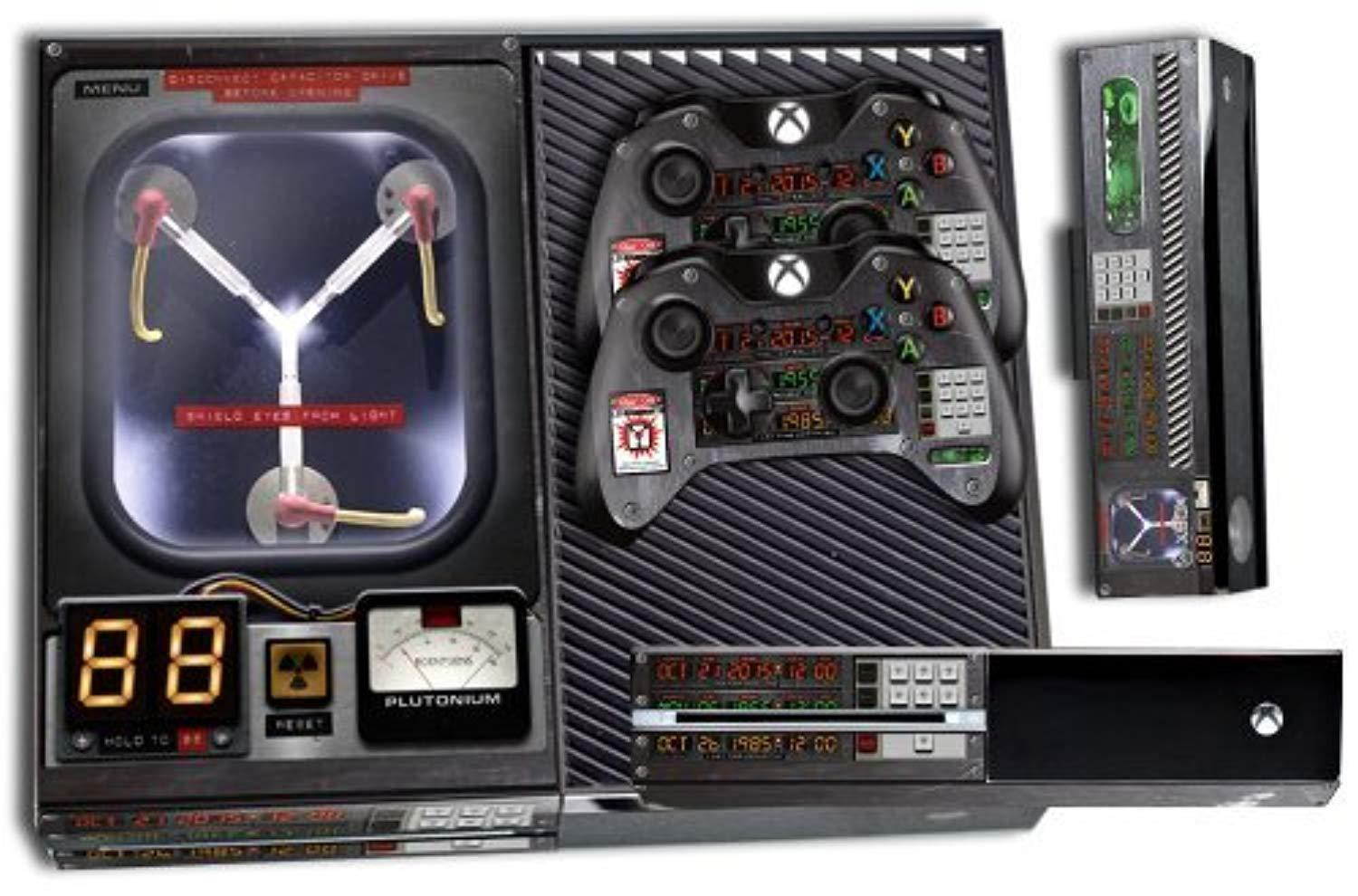 Microsoft Xbox ONE  Console Skin plus 2 Controller Skins - Flux