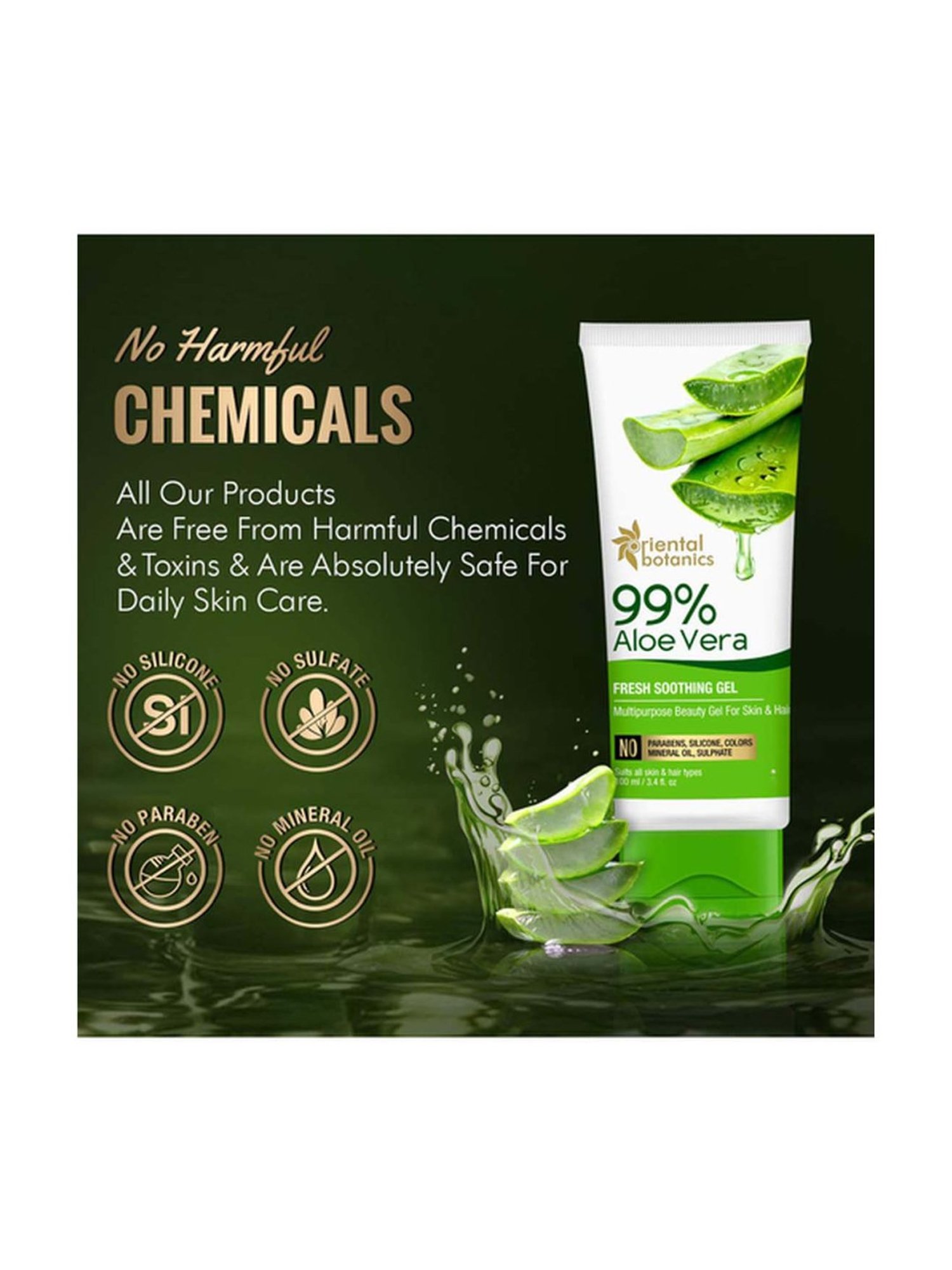 Deve Herbes Pure Cucumber Oil with Glass Dropper - 10 ml