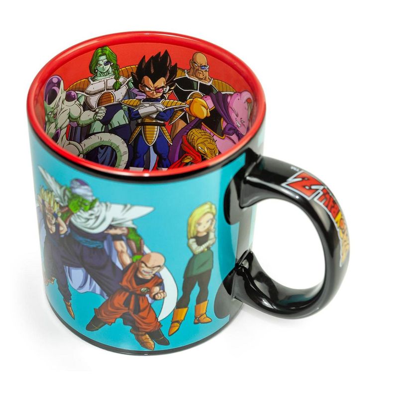 Just Funky Dragon Ball Z Heroes VS Villains Ceramic Character Coffee Mug | Holds 20 Ounces