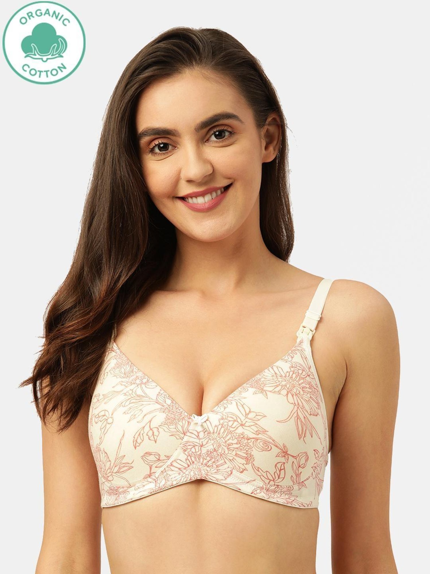 Mee Mee Pink Cotton Bra