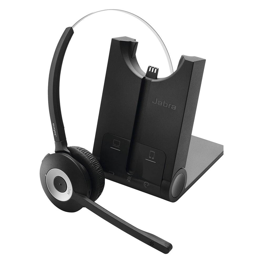Jabra PRO 935 DC MS Mono Wireless Headset w/ Noise-Canceling Microphone & Bluetooth 4.0