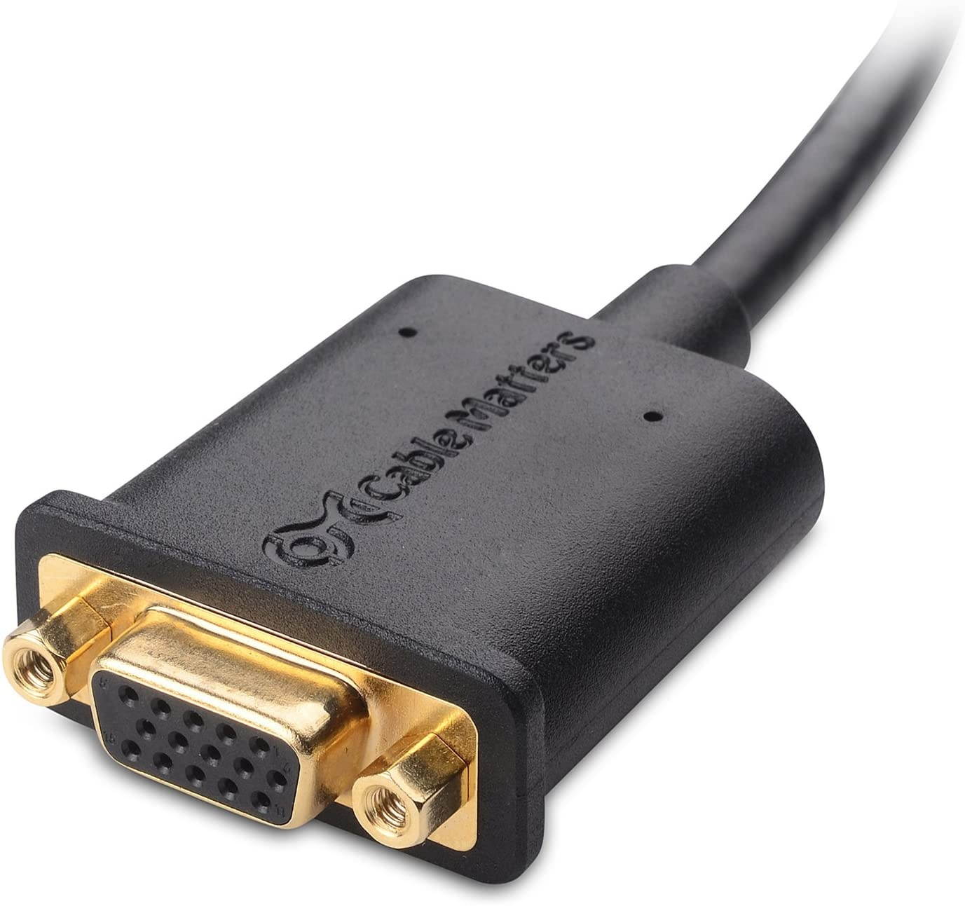 Cable Matters DisplayPort to VGA Adapter (DP to VGA Adapter)