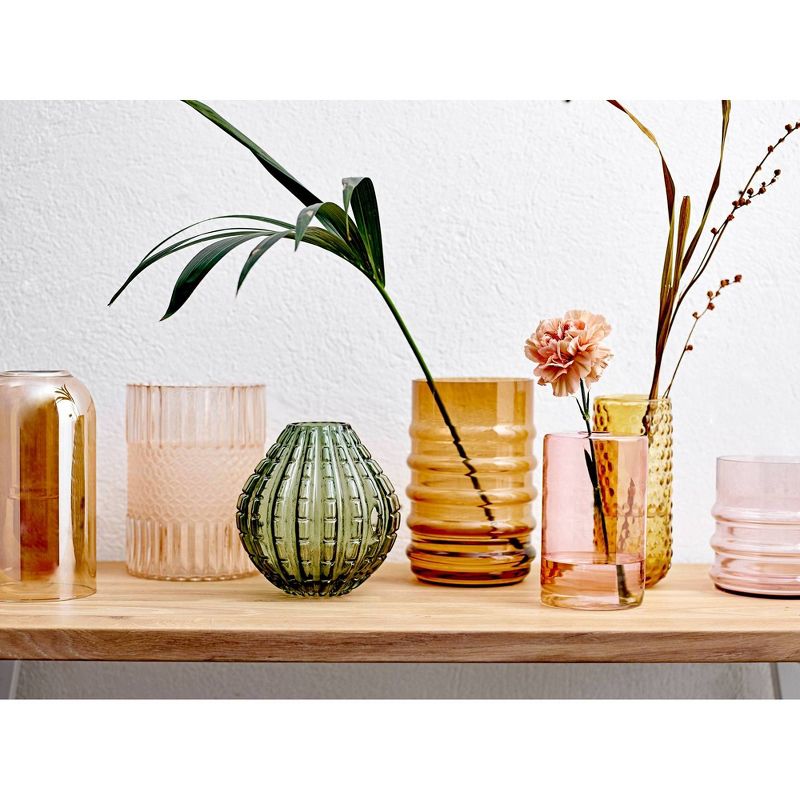 Blue Rose Polish Pottery Lilac Garden Small Bud Vase