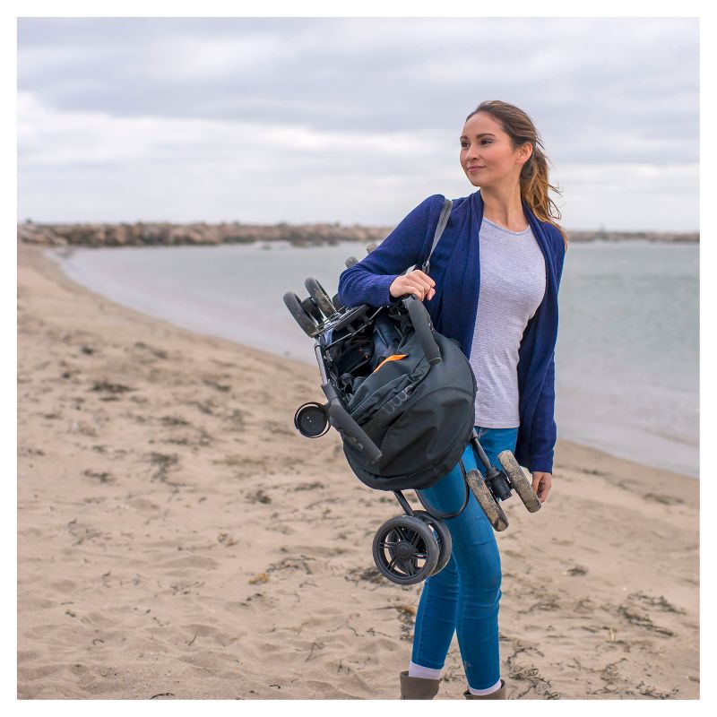 Summer Infant 3Dtote Convenience Stroller (Black/Gray)