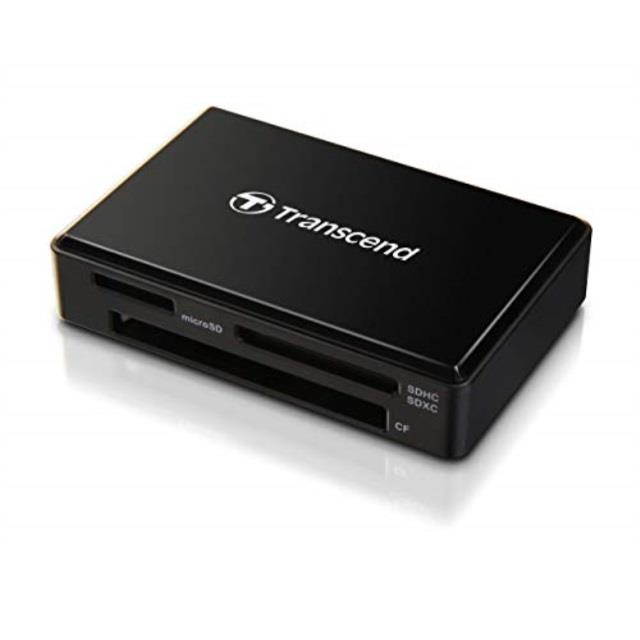 Transcend RDF8 USB3.1 Gen 1 All-In-One Multi Card Reader Black