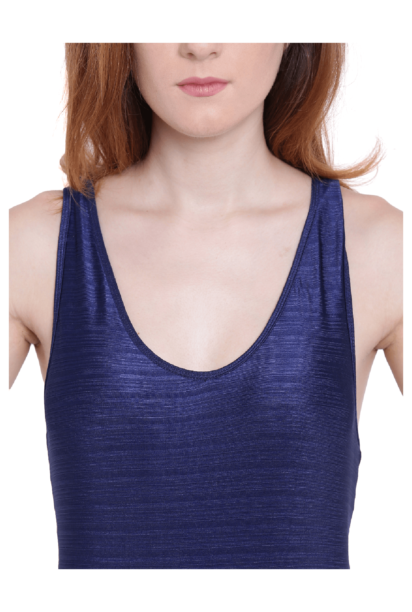 La Intimo Navy Striped Monokini Swimsuit