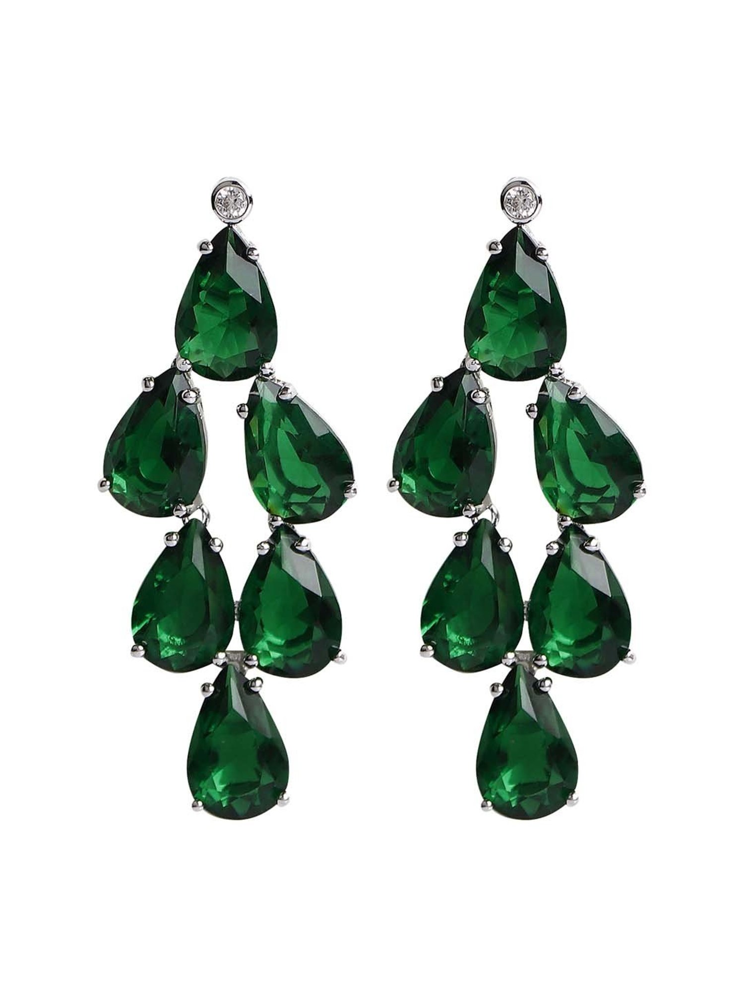 The Real Effect London 800 Silver Earrings for Women