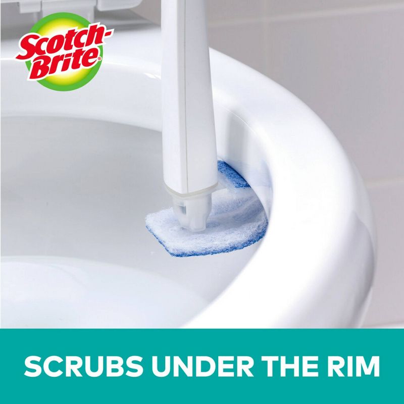 Scotch-Brite Disposable Toilet Scrubber Refills - 12ct