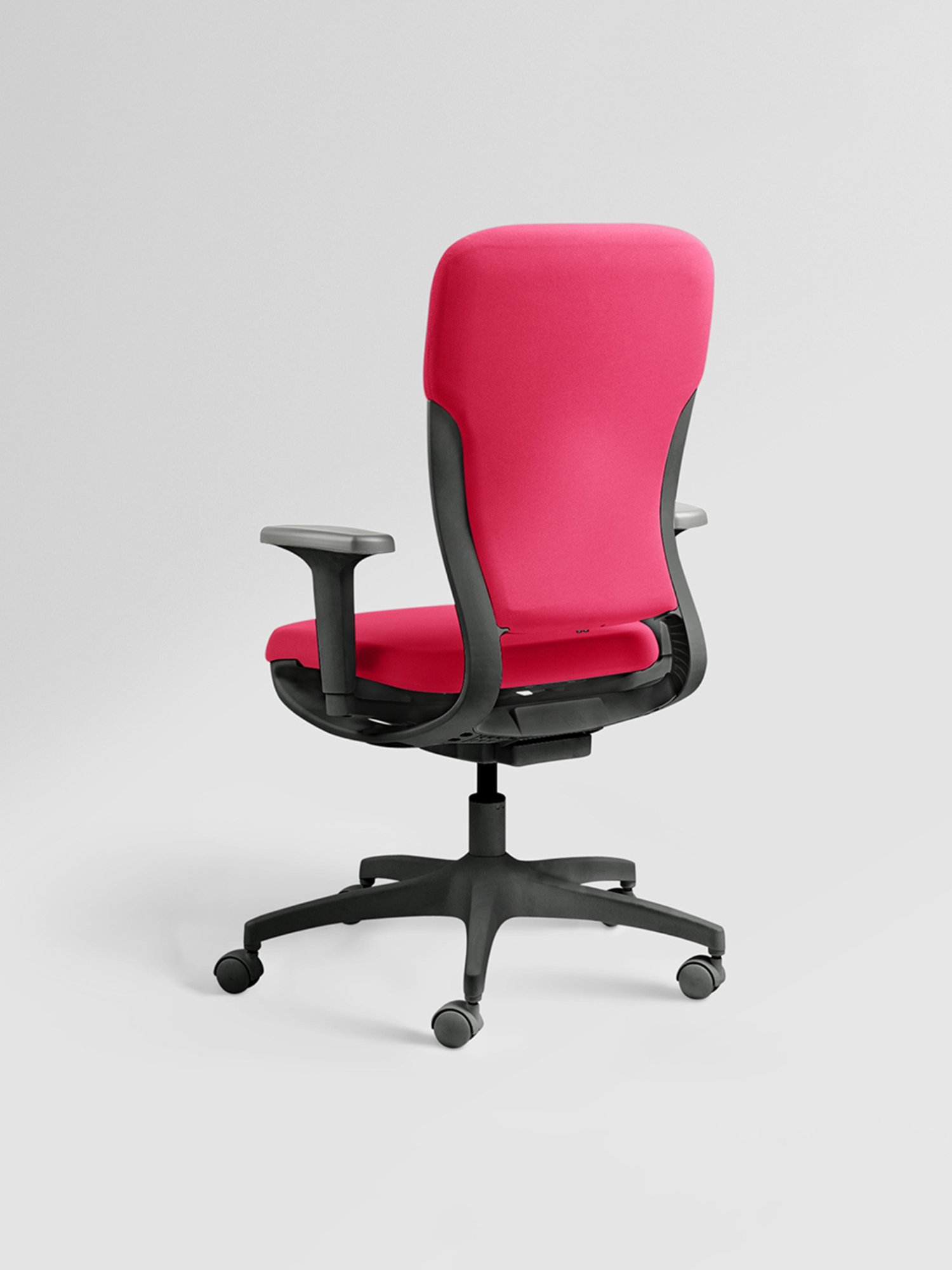 Godrej Interio Motion Milan Red & Grey Poly fill High Back Chair