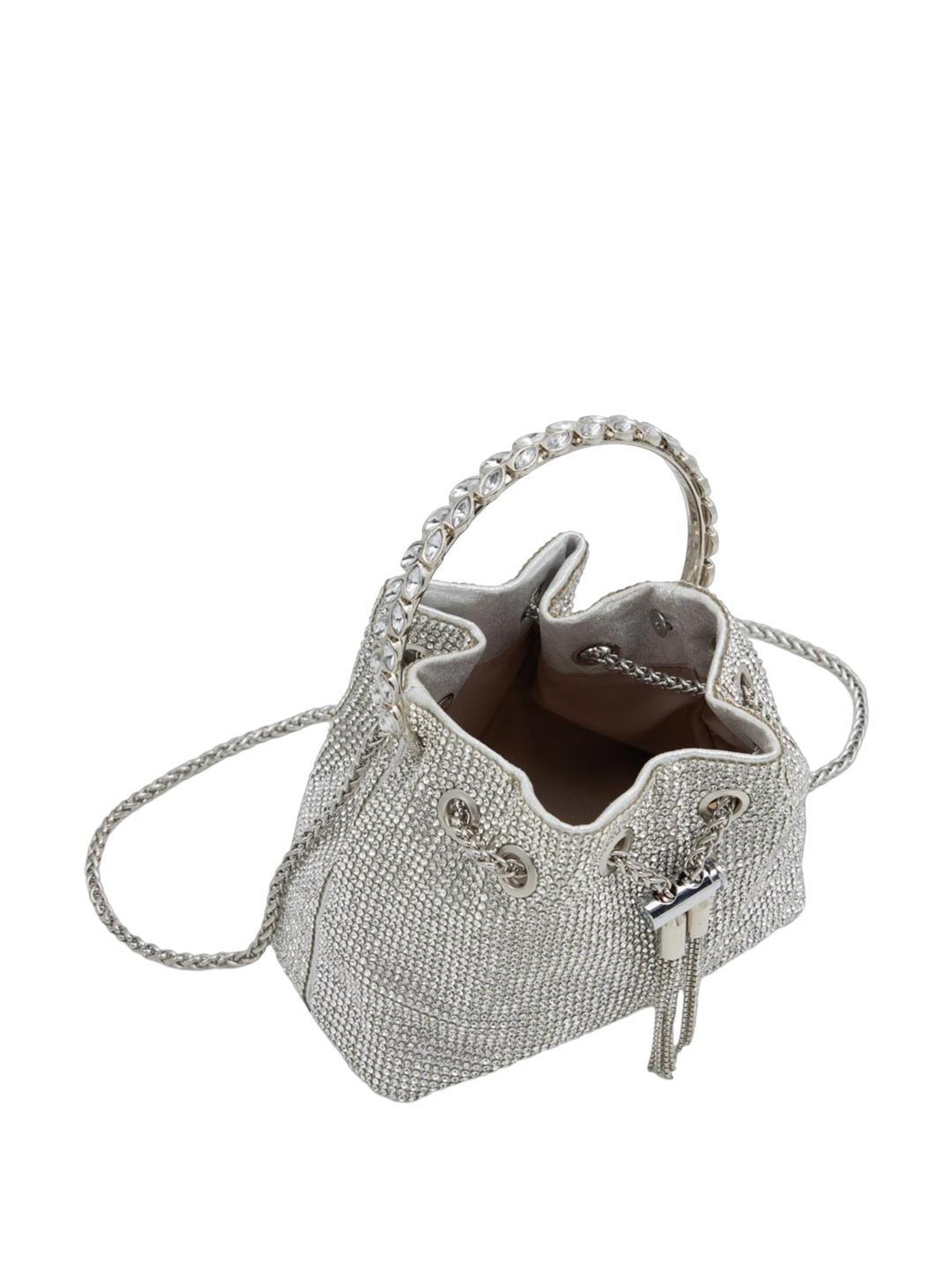 Call It Spring Silver Embellished Potli