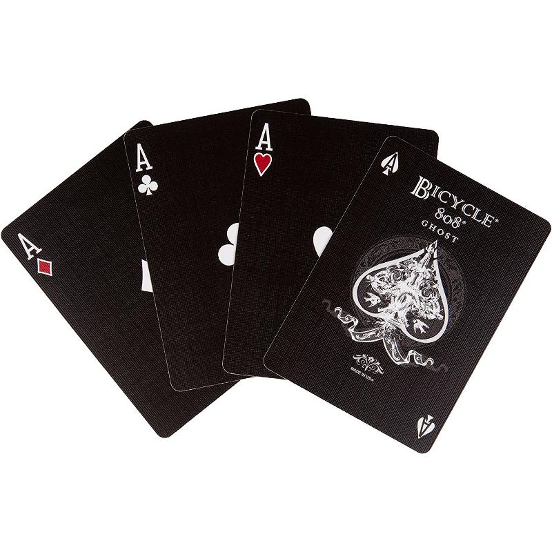 Ellusionist Bicycle Black Ghost Playing Cards Deck