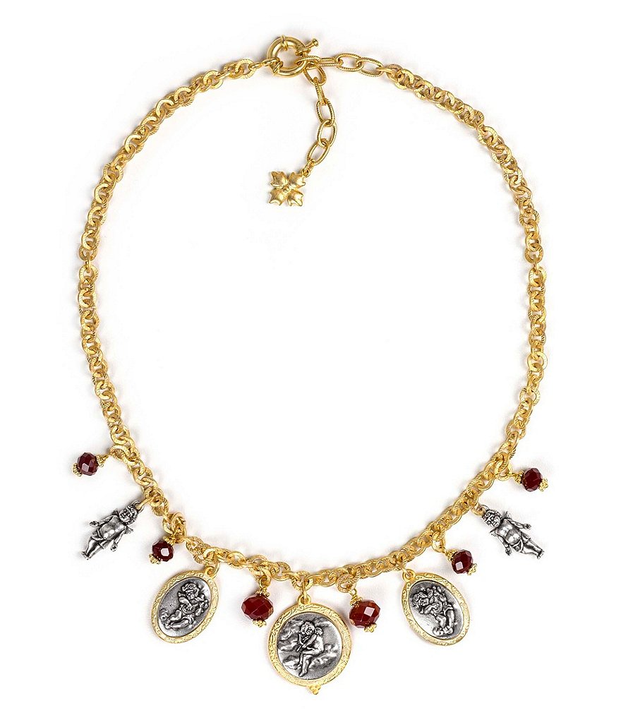 Patricia Nash Single Chain Charm Necklace