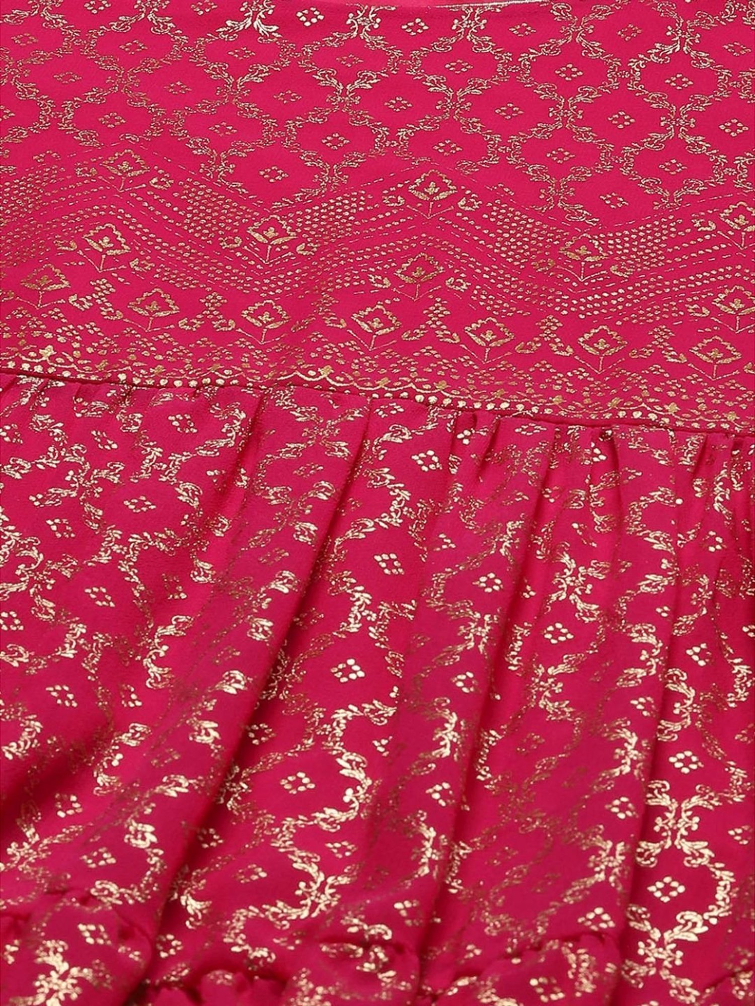 URBAN MYSTIC Black Rayon Embroidered Kurta & Sharara Set