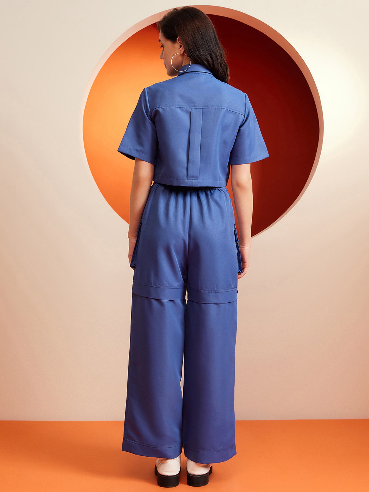 KASSUALLY Blue Maxi Co-Ord Set