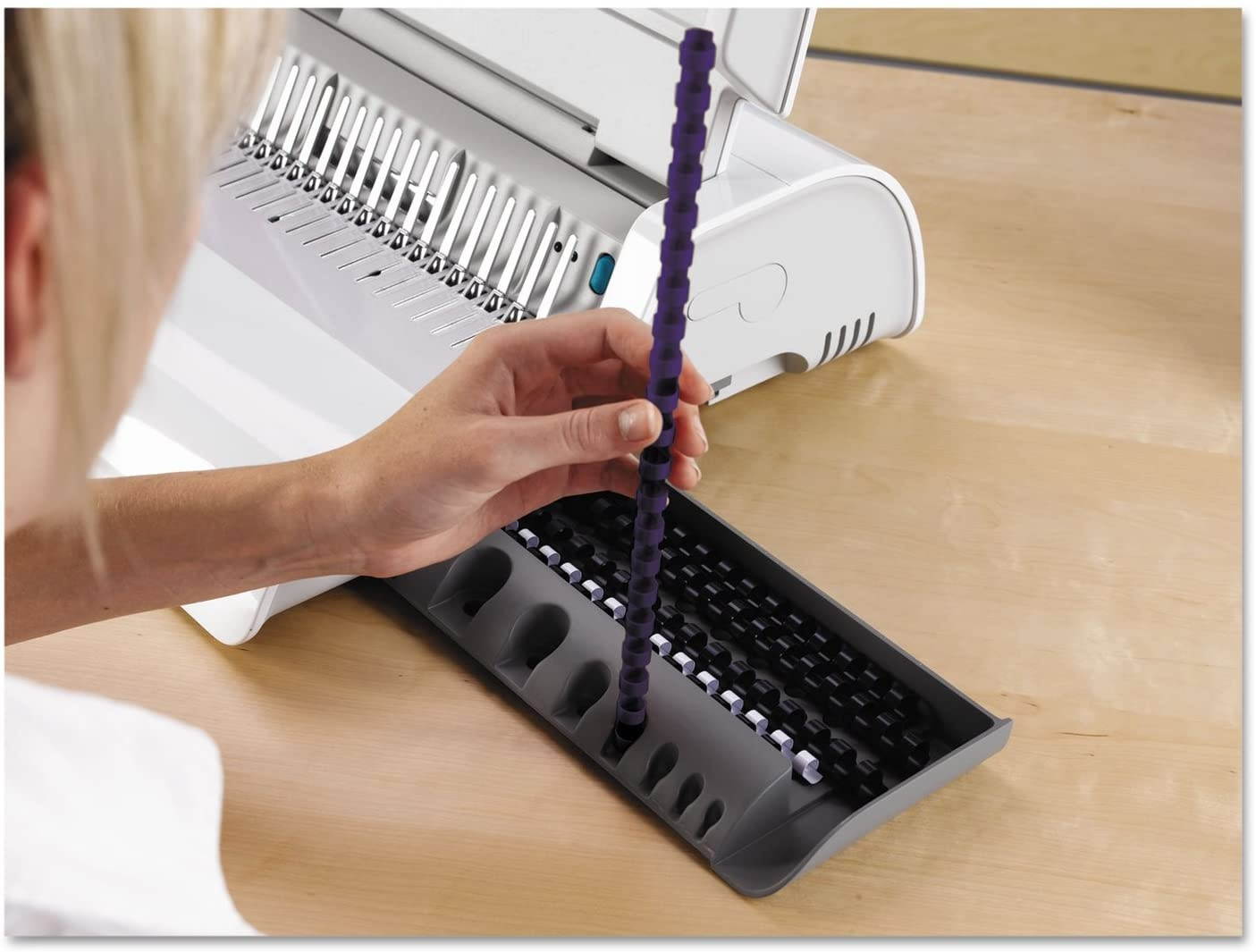 Fellowes Inc. Pulsar Manual Comb Binding System, White Pulsar Manual Comb Binding System