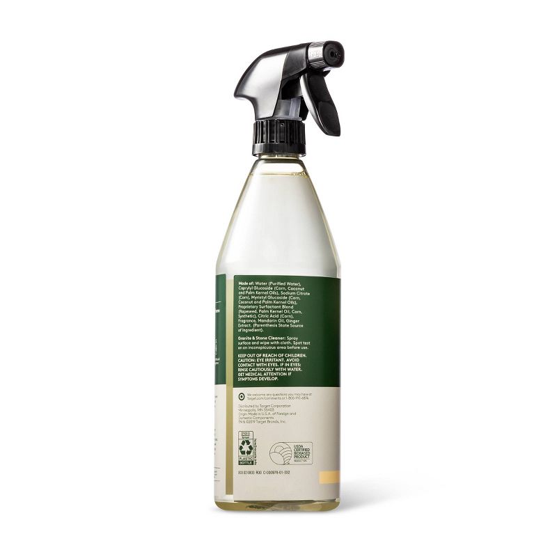 Mandarin & Ginger Granite & Stone Cleaner - 28 fl oz - Everspring™