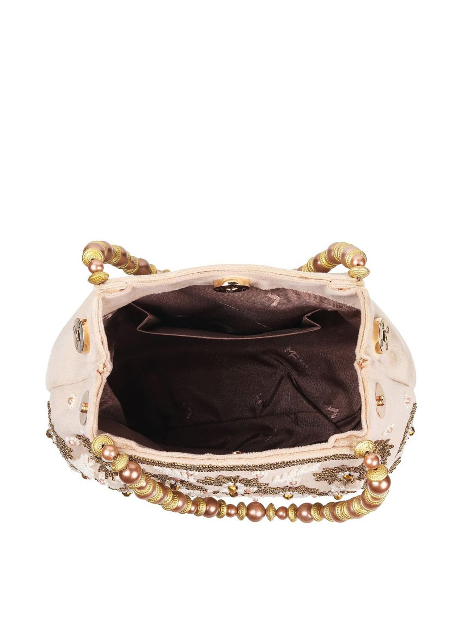 Call It Spring Silver Embellished Potli